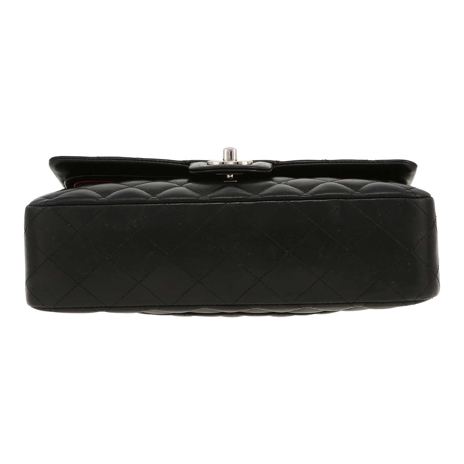 Sac à main Chanel  Timeless Classic en cuir matelassé noir - Detail D1