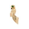 Broche Boucheron en or jaune, chrysoprase et onyx - 00pp thumbnail