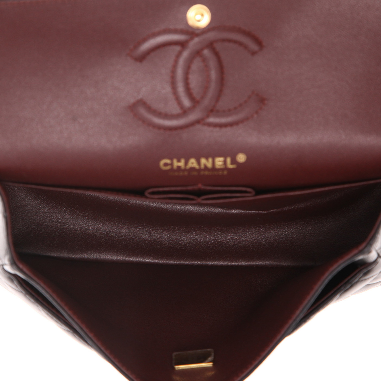 Sac à main Chanel  Timeless Petit en cuir matelassé noir - Detail D3