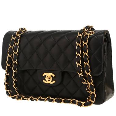 Sac à main Chanel  Timeless Petit en cuir matelassé noir