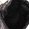 Chanel  22 shopping bag  in black leather - Detail D3 thumbnail