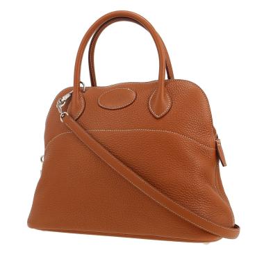 Sac à main Hermès  Bolide 31 cm en cuir togo gold