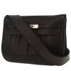 Hermès  Berline shoulder bag  in black Swift leather - 00pp thumbnail