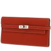 Hermès  Kelly wallet wallet  in brick red epsom leather - 00pp thumbnail
