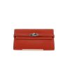 Billetera Hermès  Kelly wallet en cuero epsom rojo - 360 thumbnail