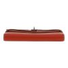 Hermès  Kelly wallet wallet  in brick red epsom leather - Detail D1 thumbnail