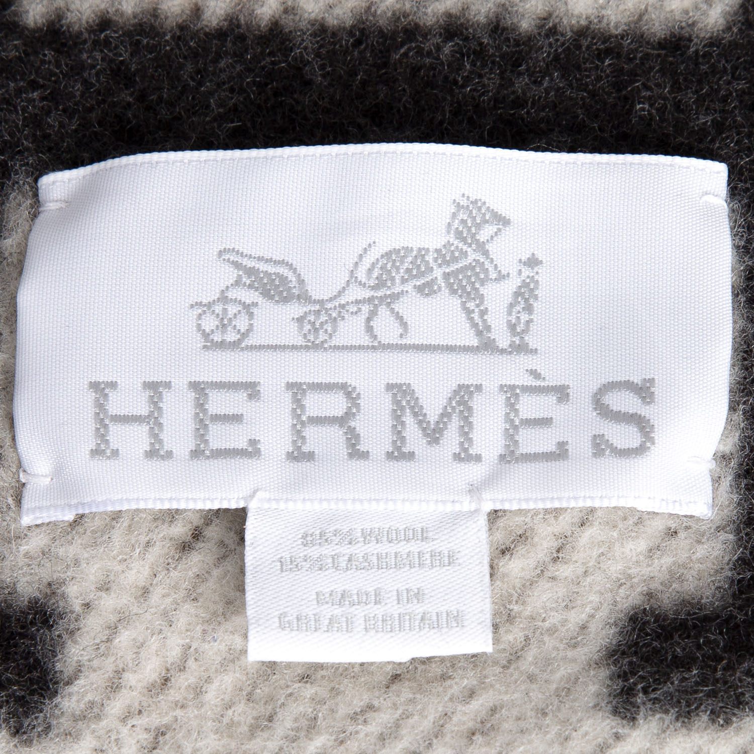 Hermès, Jeté de canapé Avalon - années 2020 - Detail D1