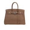 Bolso de mano Hermès  Birkin 35 cm en cuero togo marrón etoupe - 360 thumbnail