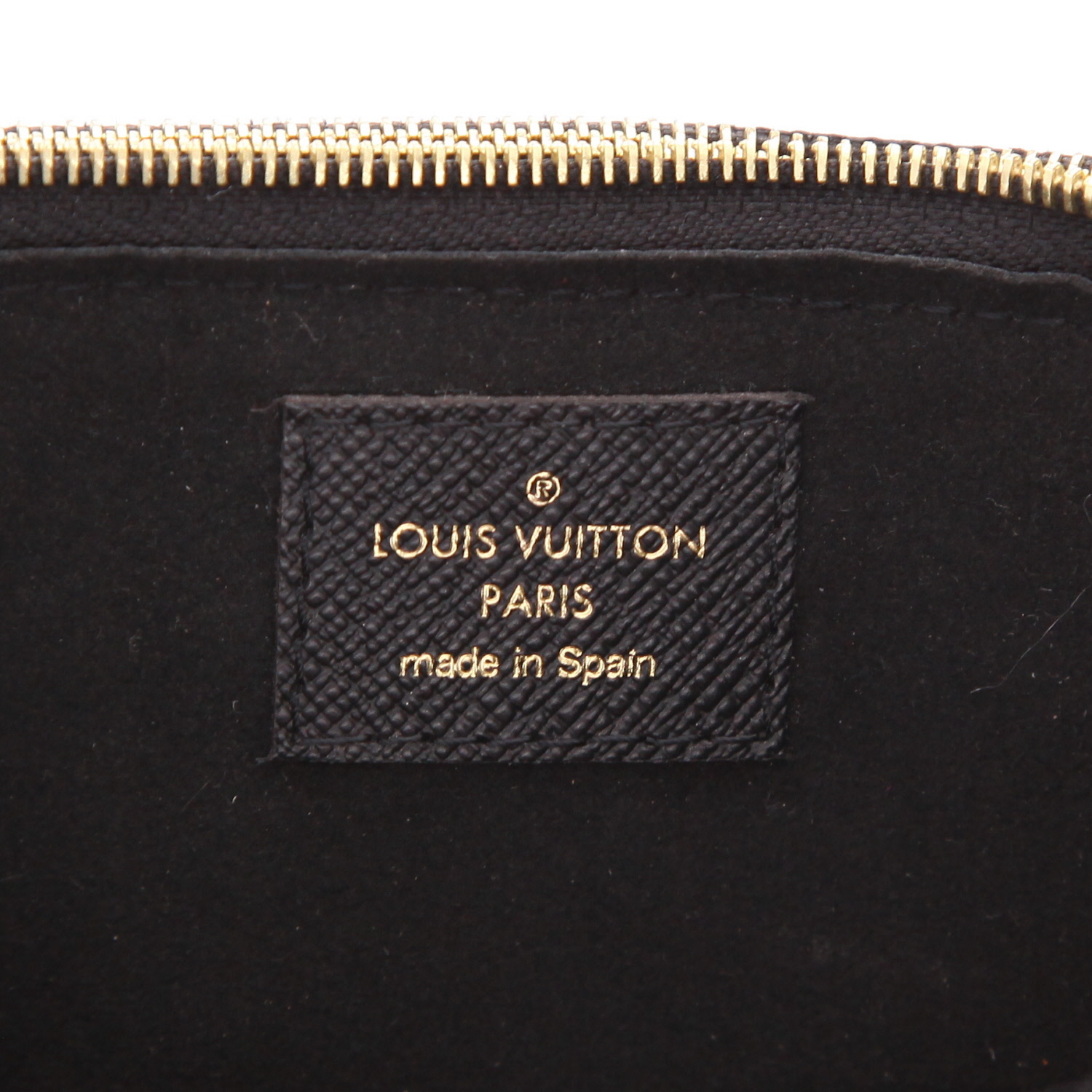 Louis Vuitton  Double Zip shoulder bag  in black monogram Jungle canvas - Detail D2