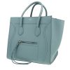 Celine  Cabas Phantom shopping bag  in blue grained leather - 00pp thumbnail