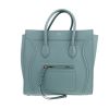 Celine  Cabas Phantom shopping bag  in blue grained leather - 360 thumbnail