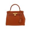 Borsa Hermès  Kelly 28 cm in Barenia Faubourg gold - 360 thumbnail