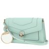 Borsa Bulgari  Serpenti Forever in pelle Bleu Pale - 00pp thumbnail