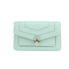 Borsa Bulgari  Serpenti Forever in pelle Bleu Pale - 360 thumbnail