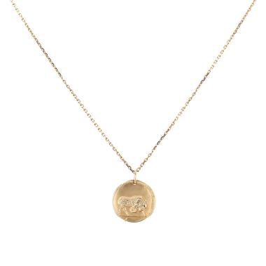 Van Cleef & Arpels Zodiaque Arietis pendant in yellow gold