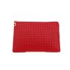 Celine  C bag pouch  in red quilted leather - 360 thumbnail