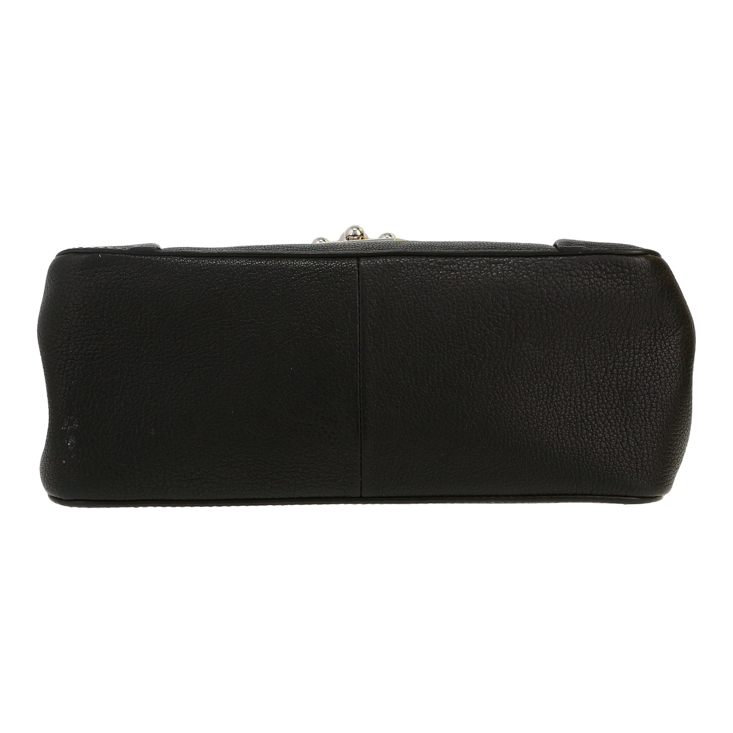 Chloé  Elsie shoulder bag  in black leather - Detail D1