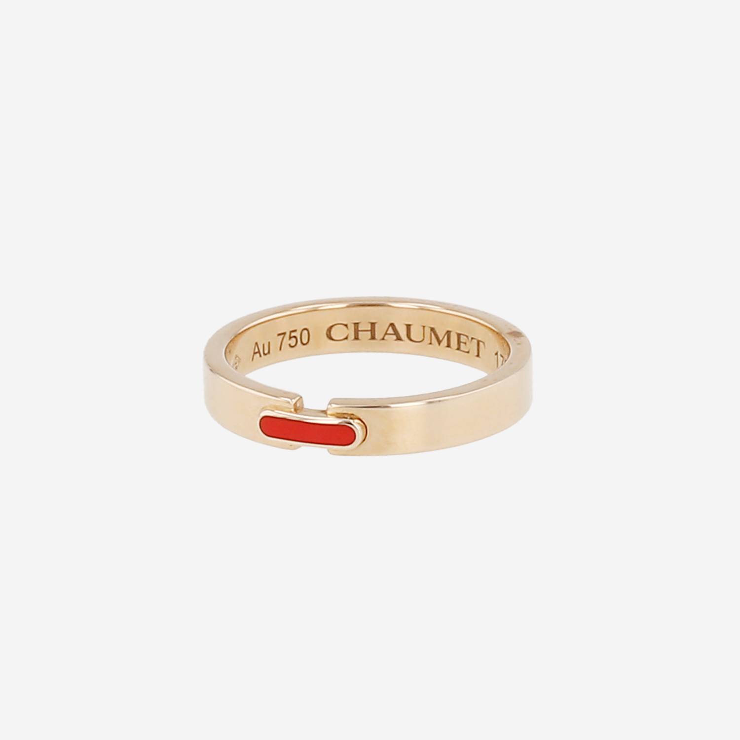 Bague Chaumet Liens Evidence en or rose et laque