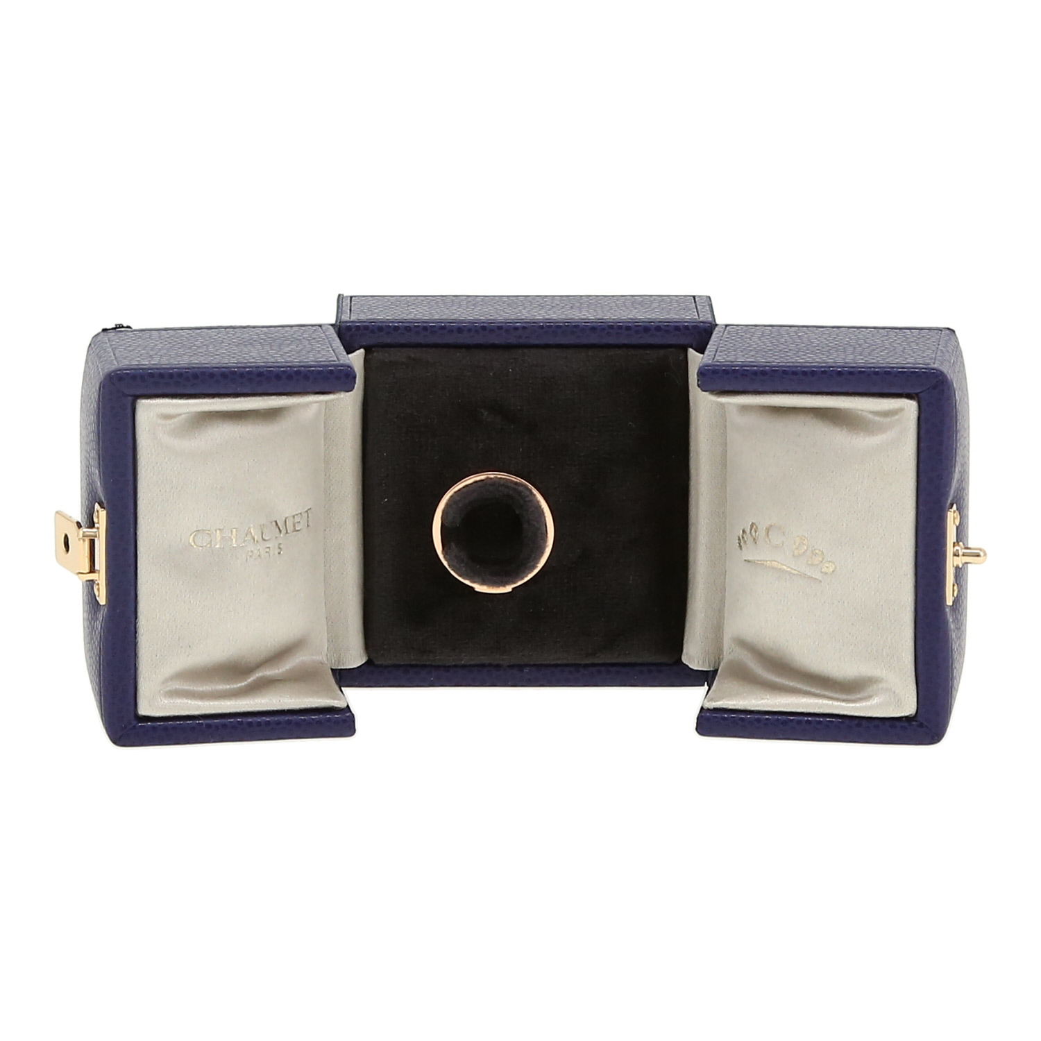 Bague Chaumet Liens Evidence en or rose et laque - Detail D2