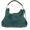 Bolso de mano Louis Vuitton  Selene en cuero mahina verde - Detail D4 thumbnail