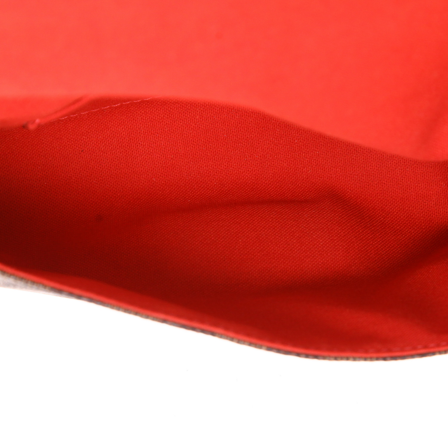 Bolso bandolera Louis Vuitton  Favorite en lona a cuadros ébano y cuero marrón - Detail D3