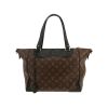 Bolso de mano Louis Vuitton  Estrela en lona Monogram marrón y cuero negro - 360 thumbnail