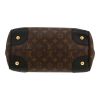 Borsa Louis Vuitton  Estrela in tela monogram marrone e pelle nera - Detail D1 thumbnail