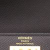 Bolso de mano Hermès  Kelly 28 cm en cuero epsom negro - Detail D2 thumbnail