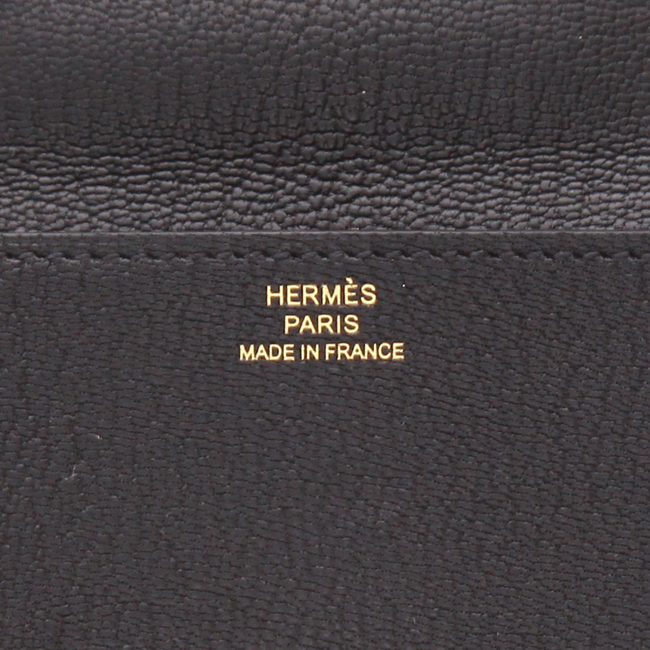 Sac bandoulière Hermès  Clic 16 en cuir Mysore noir - Detail D2