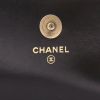 Chanel  Wallet on Chain shoulder bag  in black quilted leather - Detail D2 thumbnail