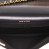 Chanel  Wallet on Chain shoulder bag  in black quilted leather - Detail D3 thumbnail