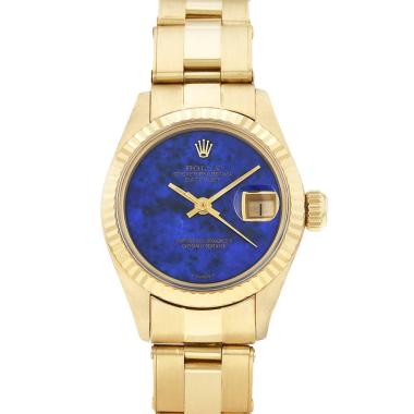 Montre Rolex Datejust Lady en or jaune Ref: Rolex - 6917  Vers 1975