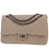 Chanel  Chanel 2.55 shoulder bag  in taupe quilted leather - 00pp thumbnail