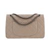 Chanel  Chanel 2.55 shoulder bag  in taupe quilted leather - Detail D7 thumbnail