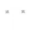 Paire de boucles d'oreilles Chaumet Lien en or blanc et diamants - 360 thumbnail