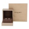 Paire de boucles d'oreilles Chaumet Lien en or blanc et diamants - Detail D2 thumbnail