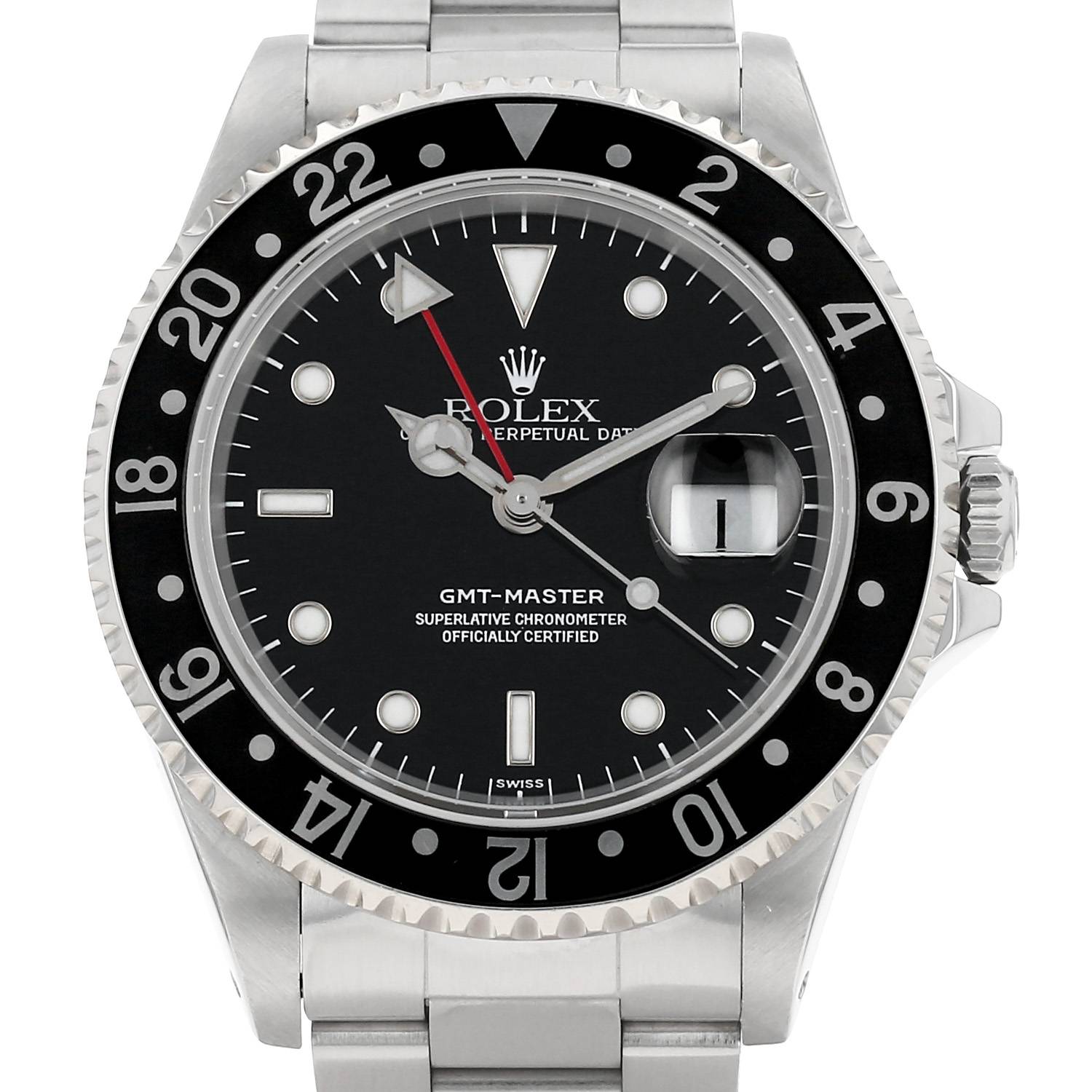 Rolex GMT-Master in stainless steel Ref: Rolex - 16700 Circa 1997