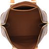 Louis Vuitton  Alma small model  handbag  in brown monogram canvas  and natural leather - Detail D3 thumbnail