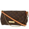 Bolso bandolera Louis Vuitton  Favorite en lona Monogram marrón y cuero natural - 00pp thumbnail