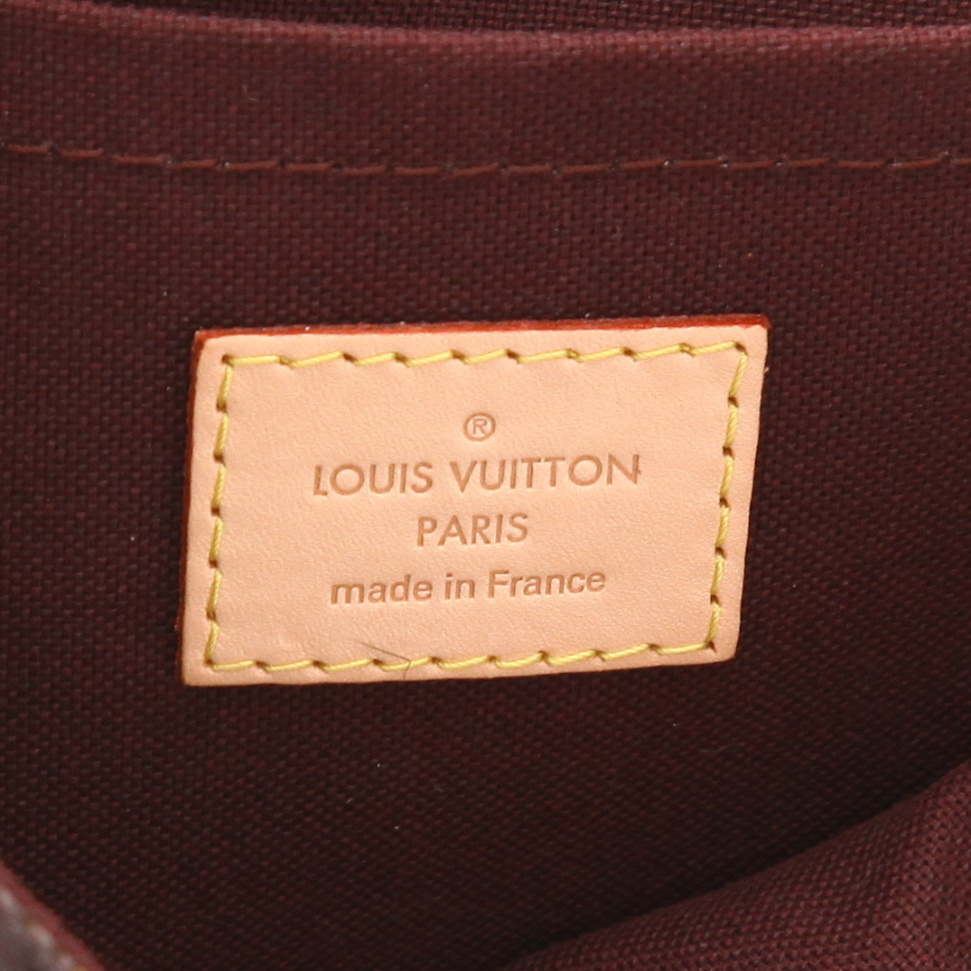 Bolso bandolera Louis Vuitton  Favorite en lona Monogram marrón y cuero natural - Detail D2