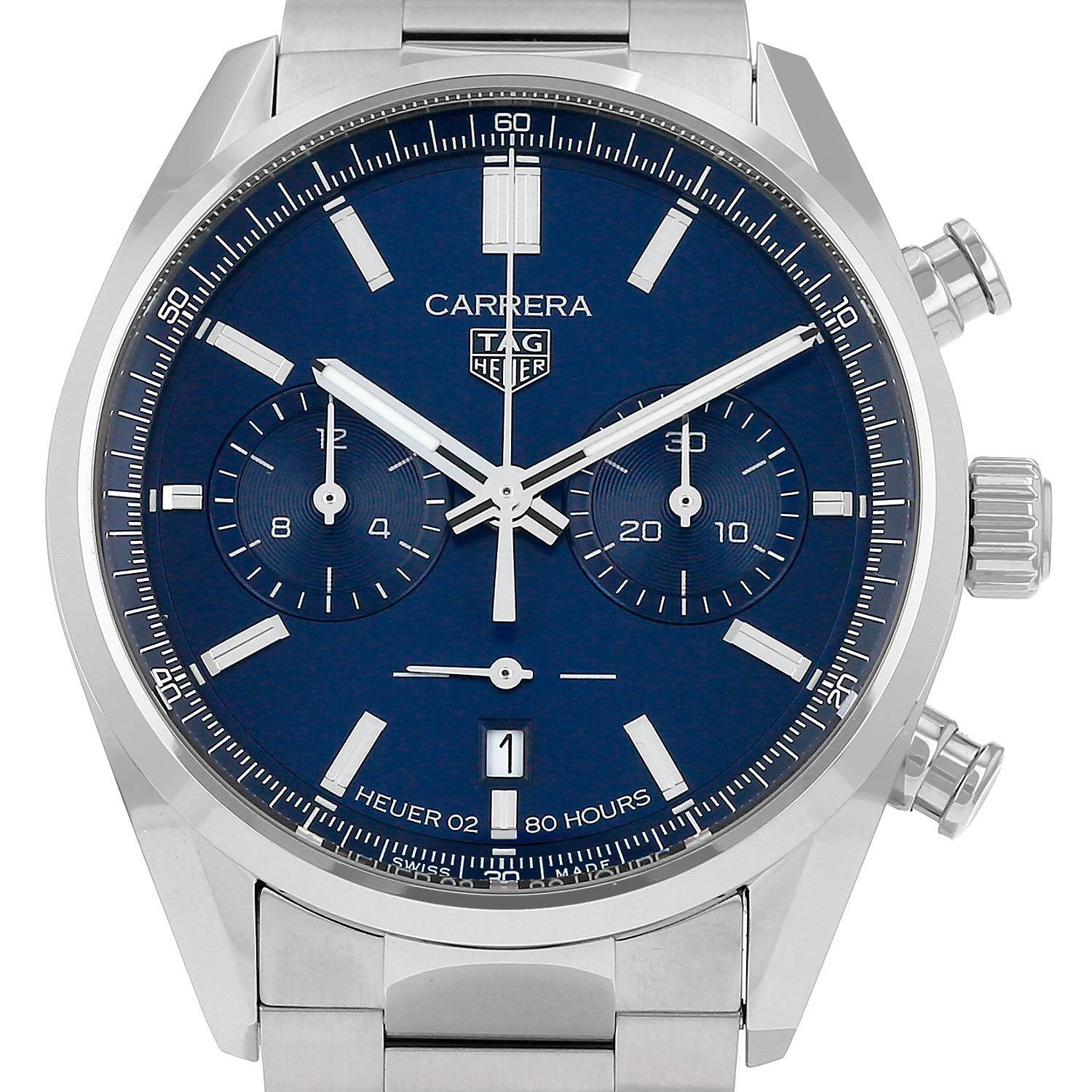 Orologio TAG Heuer Carrera Automatic Chronograph in acciaio Ref: TAG Heuer - CBN2011  Circa 2023 - 00pp