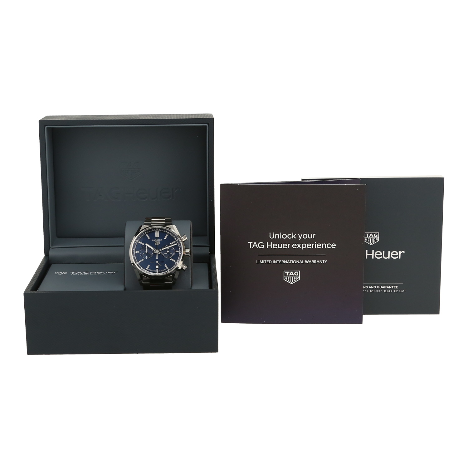 Montre TAG Heuer Carrera Automatic Chronograph en acier Ref: TAG Heuer - CBN2011  Vers 2023