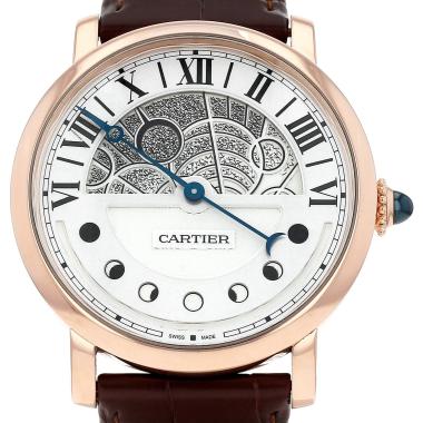Orologio Cartier Rotonde De Cartier in oro rosa Ref: Cartier - 3674  Circa 2010
