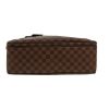 Louis Vuitton  Messenger briefcase  in ebene damier canvas  and brown leather - Detail D1 thumbnail