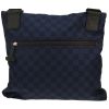 Sac bandoulière Louis Vuitton  America's Cup en toile damier bleue et noire et toile noire - Detail D4 thumbnail