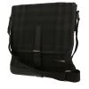 Burberry   shoulder bag  in black and grey printed patern canvas - 00pp thumbnail