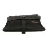 Burberry   shoulder bag  in black and grey printed patern canvas - Detail D1 thumbnail