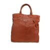 Balenciaga  City handbag  in brown leather - 360 thumbnail