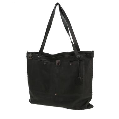 Bolso de mano Bottega Veneta   en cuero negro