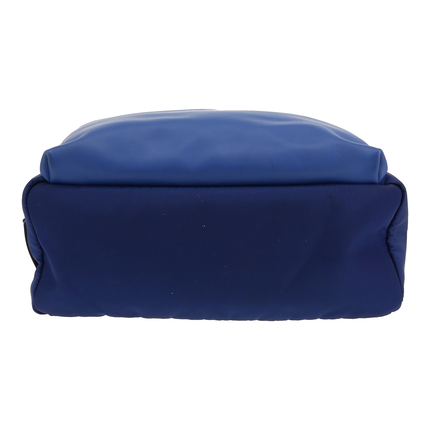 Fendi  Monster backpack  in navy blue canvas  and blue leather - Detail D1